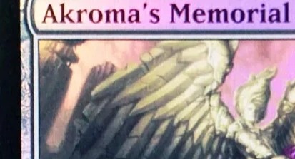 Board Game History - Akroma's Memorial/Akromas Will Custom M Proxy