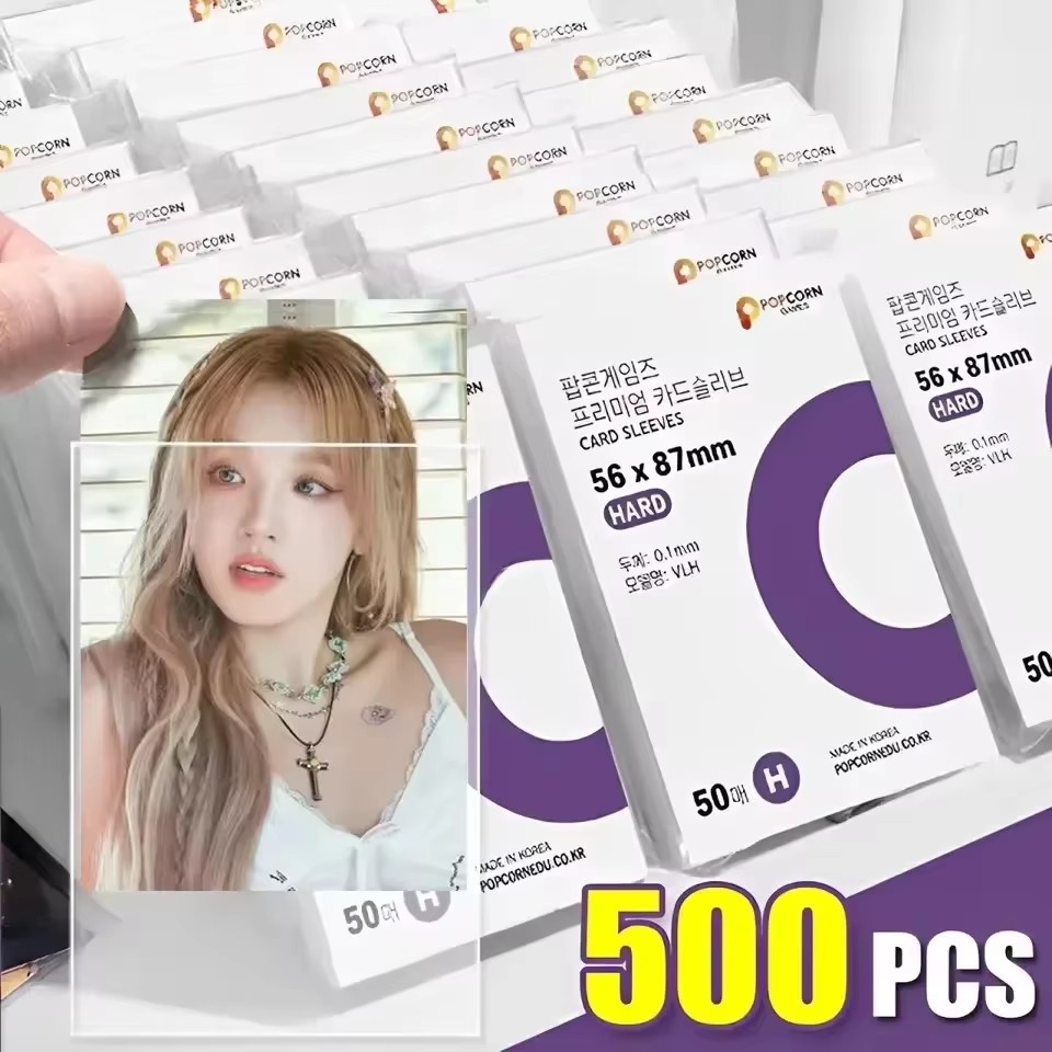 Card Sleeves Protector - 56x87mm 63,5x88mm Kaarthouders Transparant PP Kpop