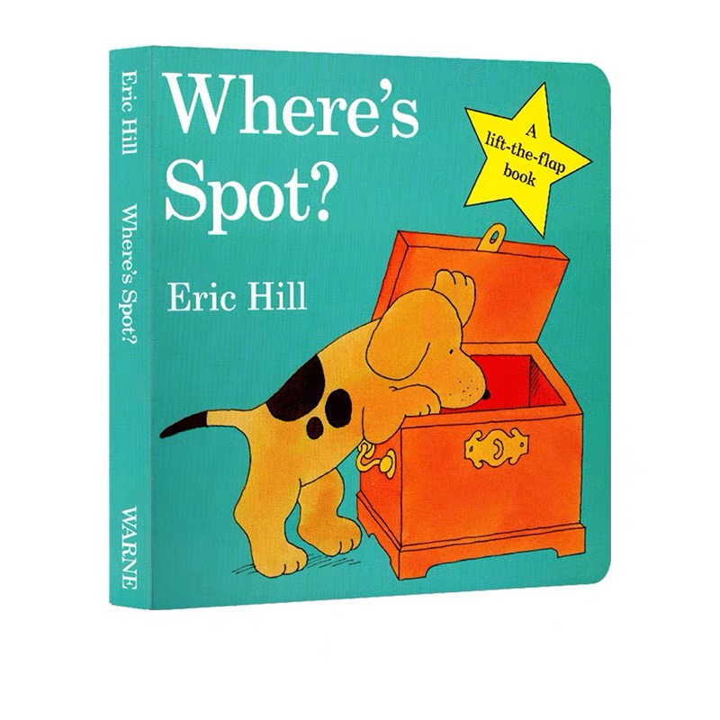 Board Game History - Waar is Spot? Lift-the-Flap kaartboeken, interactieve