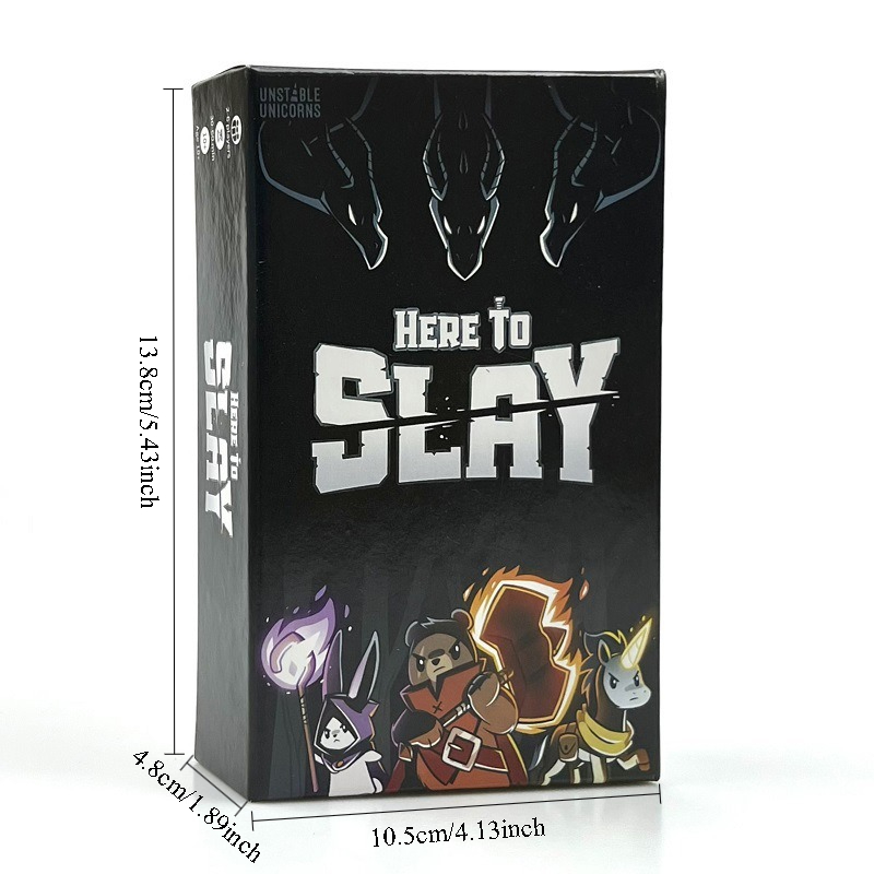 Onstabiele spellen Slay Sleigh - Board Game Here To Slay recensie en prijs