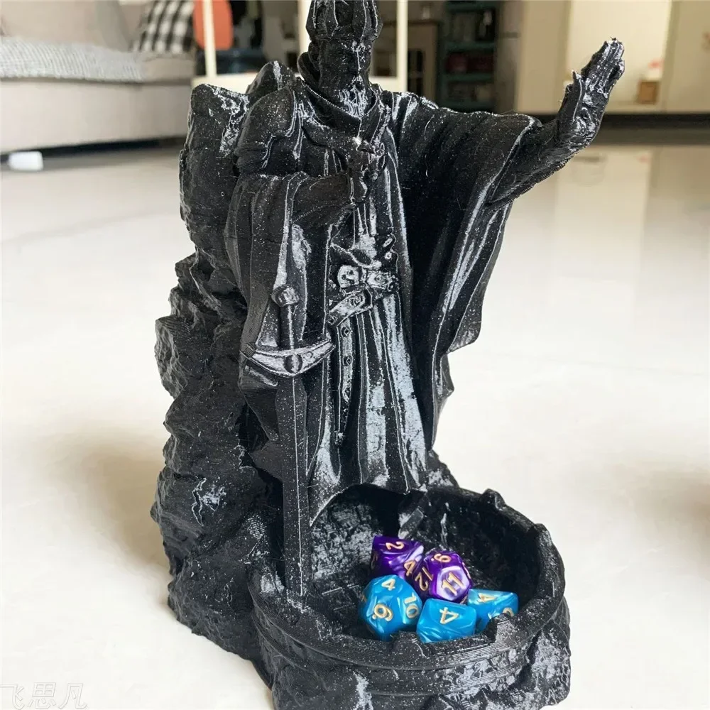 3D-geprinte kasteel dobbelsten - Board Game Print recensie en prijs