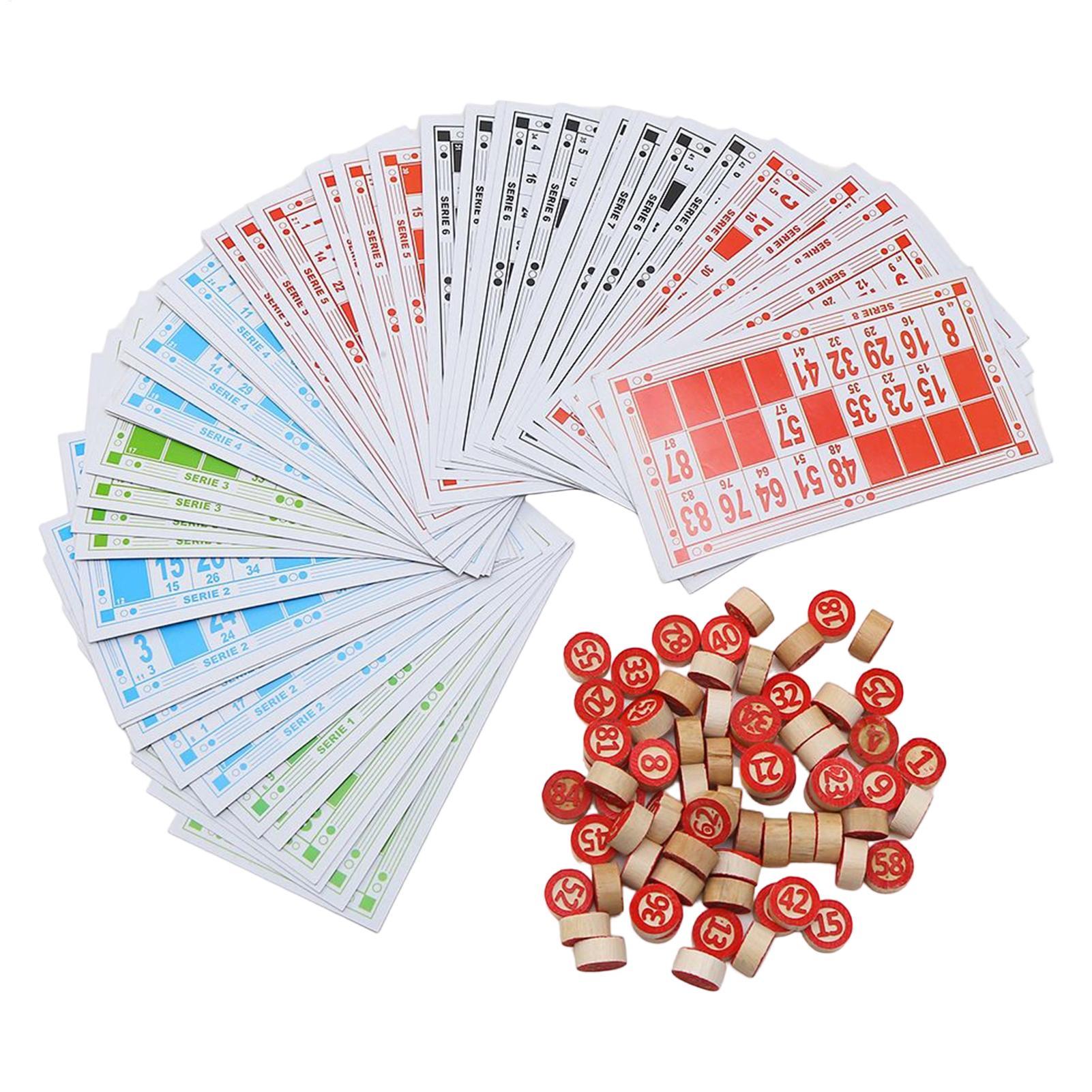 Vintage houten bingospelset me - Board Game Vintage recensie en prijs