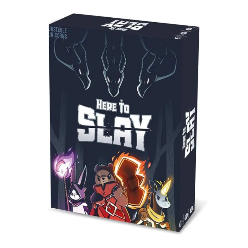 Hier om hier te doodlopen om t - Board Game Here To Slay recensie en prijs