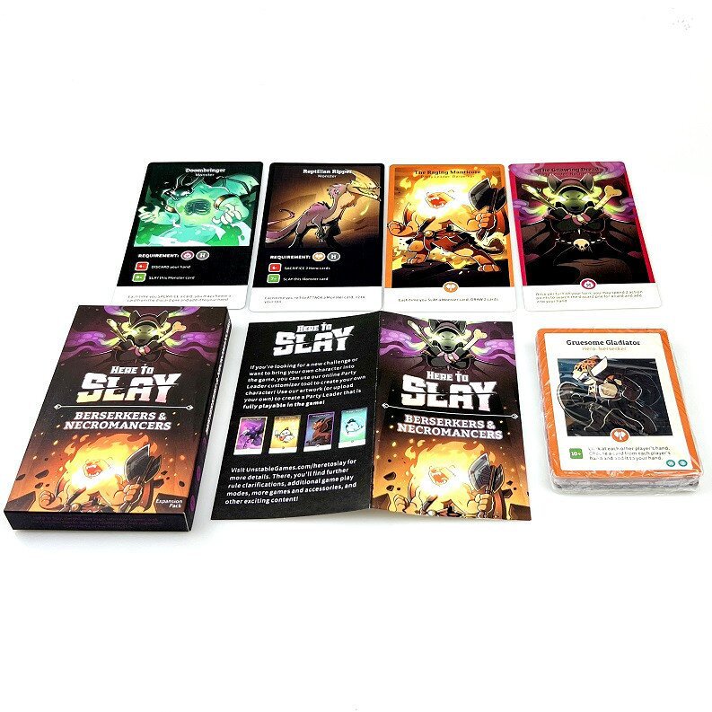 Hier om te vechten tegen: Bord - Board Game Here To Slay recensie en prijs