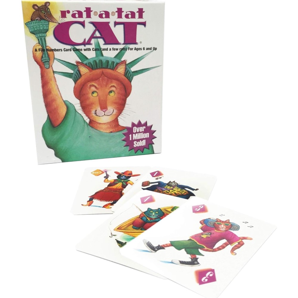 Rat A Tat Cat Fun Numbers Kaar - Board Game For 2 Players recensie en prijs