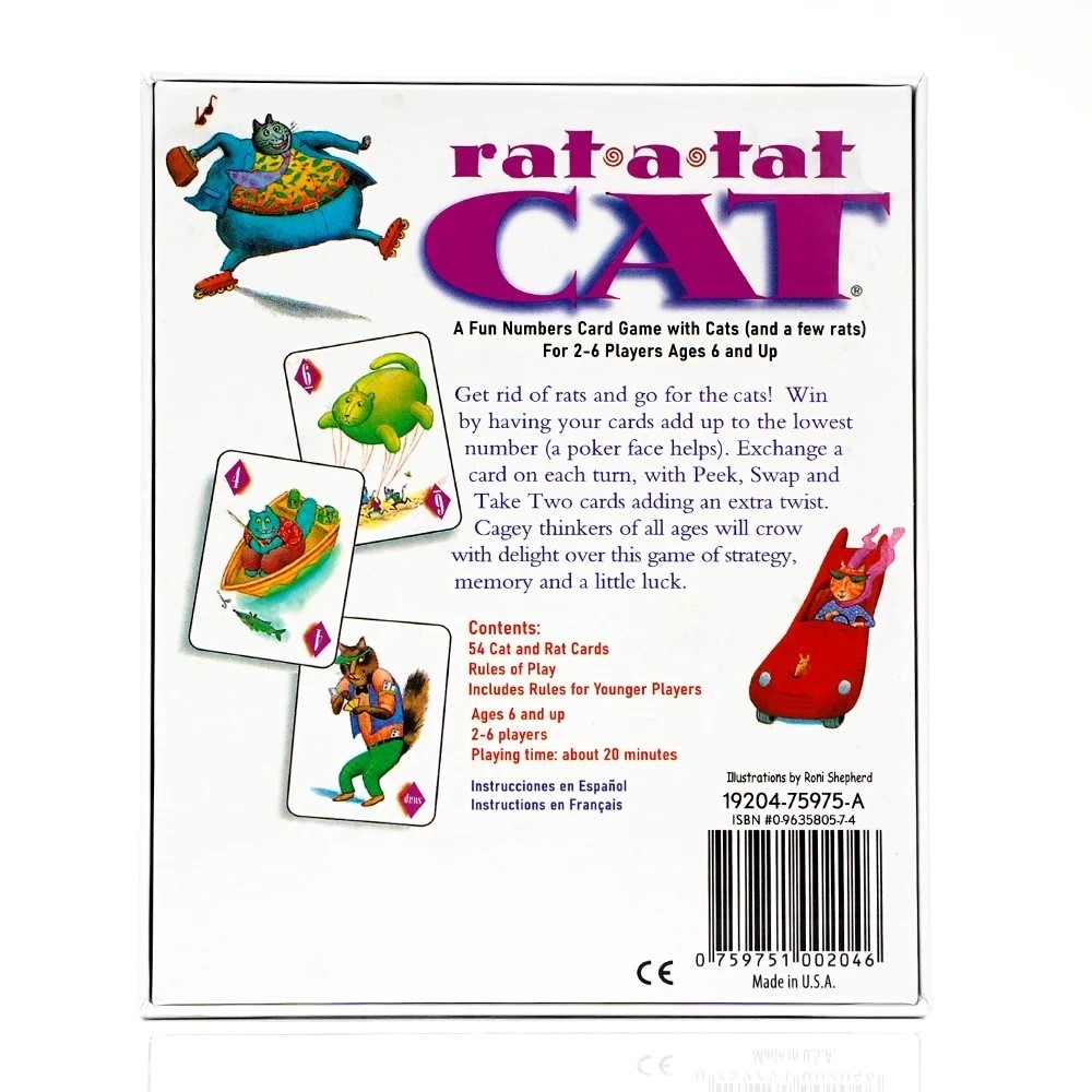 Rat A Tat Cat Fun Numbers Kaar - Board Game For 2 Players recensie en prijs
