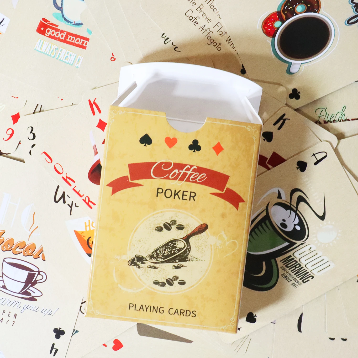 Koffiepapier speelkaarten Vint - Board Game Vintage recensie en prijs