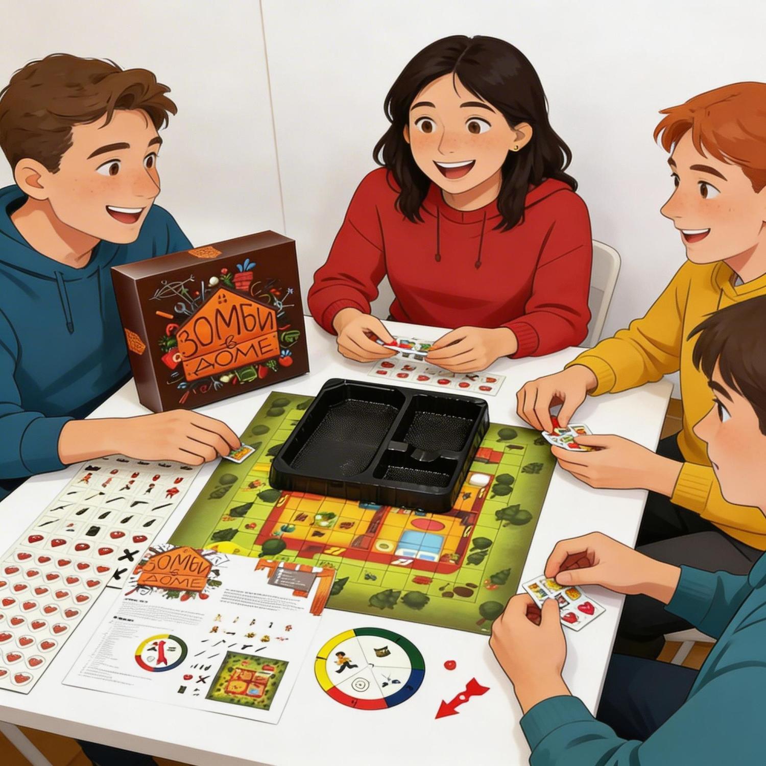 Russische versie Bordspel met  - Board Game Zombie recensie en prijs
