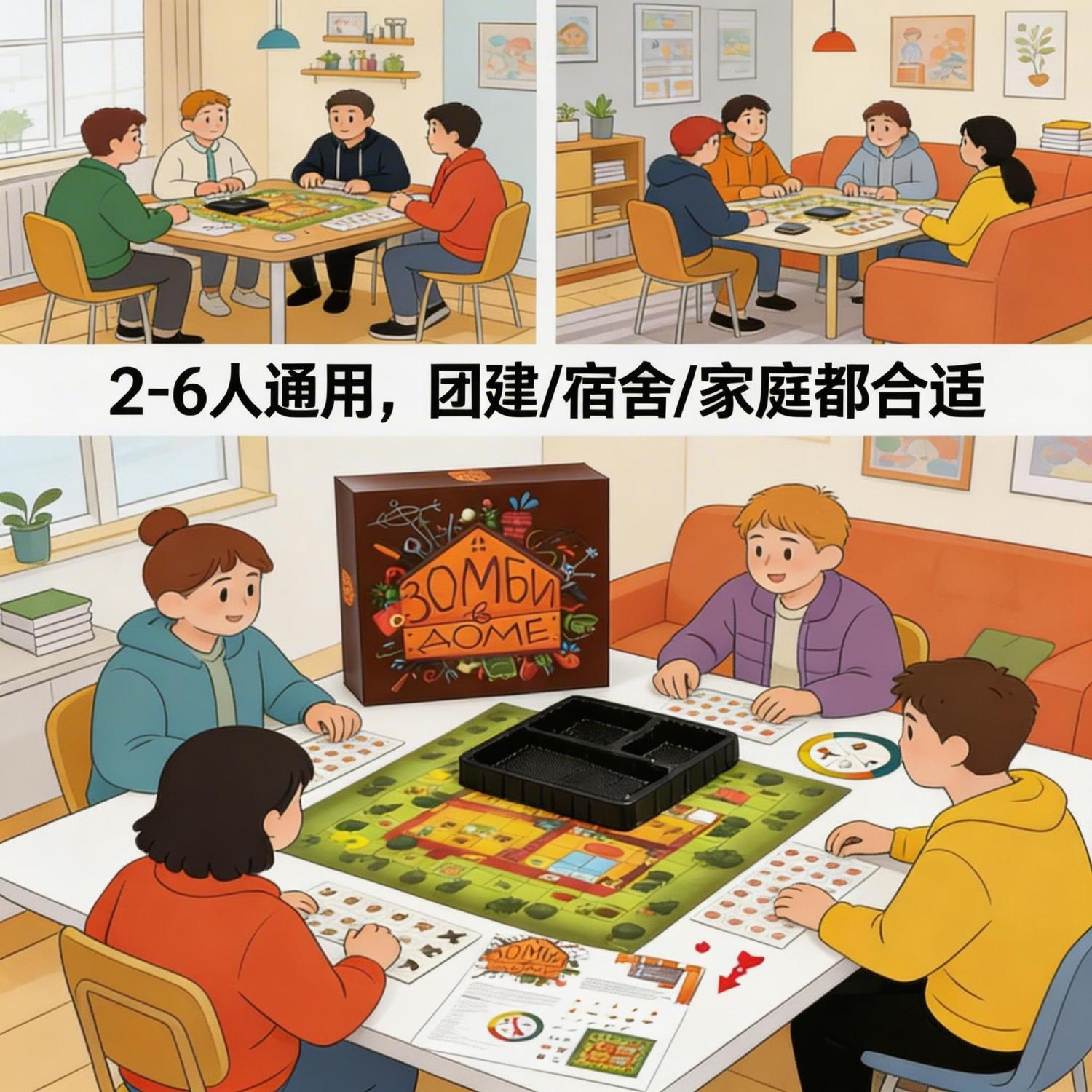 Russische versie Bordspel met  - Board Game Zombie recensie en prijs