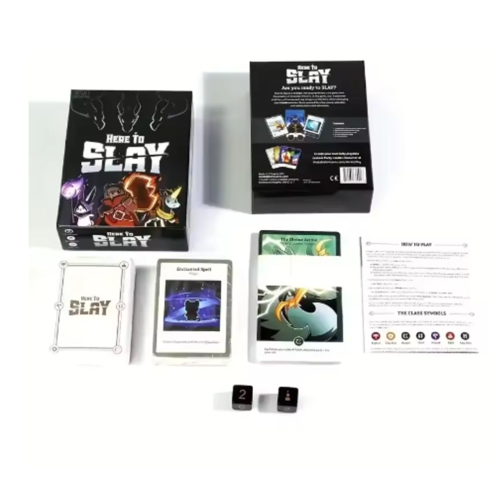 Nieuwste TeeTurtle Here to Sla - Board Game Here To Slay recensie en prijs